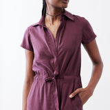 Comfort Zone Cropped Jumpsuit