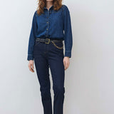 The Crop Mid-Rise Straight Jeans