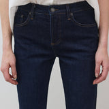 The Petite Crop Mid-Rise Straight Jeans