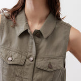 The Cropped Task Vest