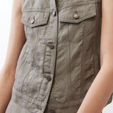 The Cropped Task Vest