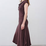 Cut on Bias Silk Dress