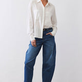 The Denim Wide-ish Pants