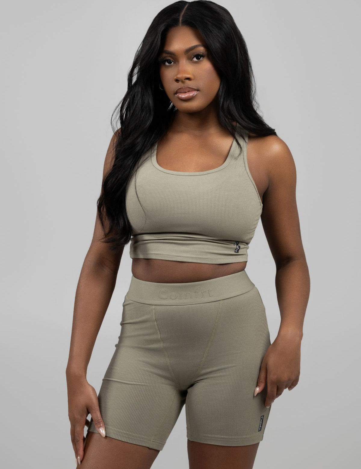 Rib Contour Crop Tank - Pre Order