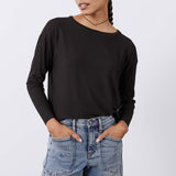 Essential Top With Buttons In The Back