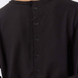 Essential Top With Buttons In The Back