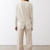 Essential Top With Buttons In The Back