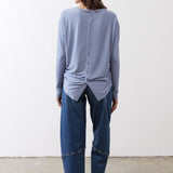 Essential Top With Buttons In The Back