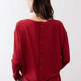 Essential Top With Buttons In The Back