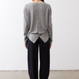 Essential Top With Buttons In The Back