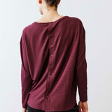 Essential Top With Buttons In The Back