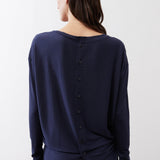 Essential Top With Buttons In The Back
