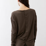 Essential Top With Buttons In The Back