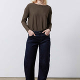 Essential Top With Buttons In The Back