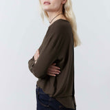 Essential Top With Buttons In The Back
