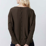 Essential Top With Buttons In The Back