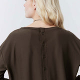Essential Top With Buttons In The Back
