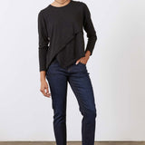 Inner Glow Asymmetric Long Sleeve Top