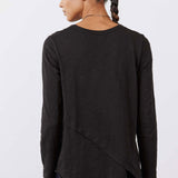 Inner Glow Asymmetric Long Sleeve Top