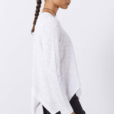 Inner Glow Asymmetric Long Sleeve Top
