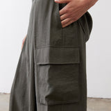 The Light Poplin Cargo Skirt Pants