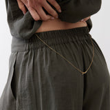 The Light Poplin Cargo Skirt Pants