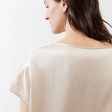 Almost A Tee Silk Blouse