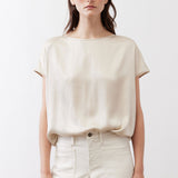 Almost A Tee Silk Blouse
