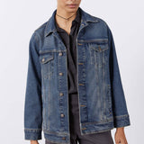 Long Line Denim Jacket
