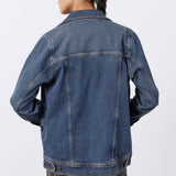 Long Line Denim Jacket