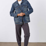 Long Line Denim Jacket