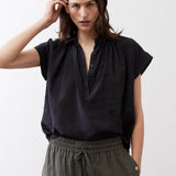 The Nonchalant Oversized Voile Blouse