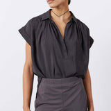 The Nonchalant Oversized Voile Blouse