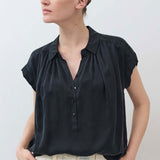 The Nonchalant Oversized Silk Blouse