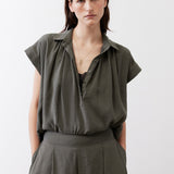 The Nonchalant Oversized Voile Blouse