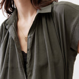 The Nonchalant Oversized Voile Blouse