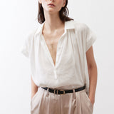 The Nonchalant Oversized Voile Blouse