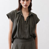 The Nonchalant Oversized Voile Blouse