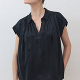 The Nonchalant Oversized Silk Blouse