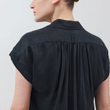 The Nonchalant Oversized Silk Blouse