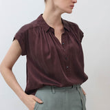 The Nonchalant Oversized Silk Blouse