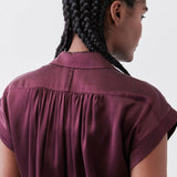 The Nonchalant Oversized Silk Blouse