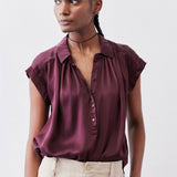 The Nonchalant Oversized Silk Blouse