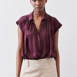 The Nonchalant Oversized Silk Blouse