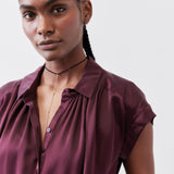 The Nonchalant Oversized Silk Blouse