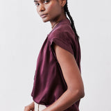The Nonchalant Oversized Silk Blouse