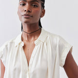 The Nonchalant Oversized Silk Blouse