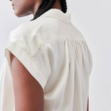 The Nonchalant Oversized Silk Blouse
