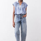 The Nonchalant Oversized Silk Blouse