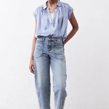 The Nonchalant Oversized Silk Blouse